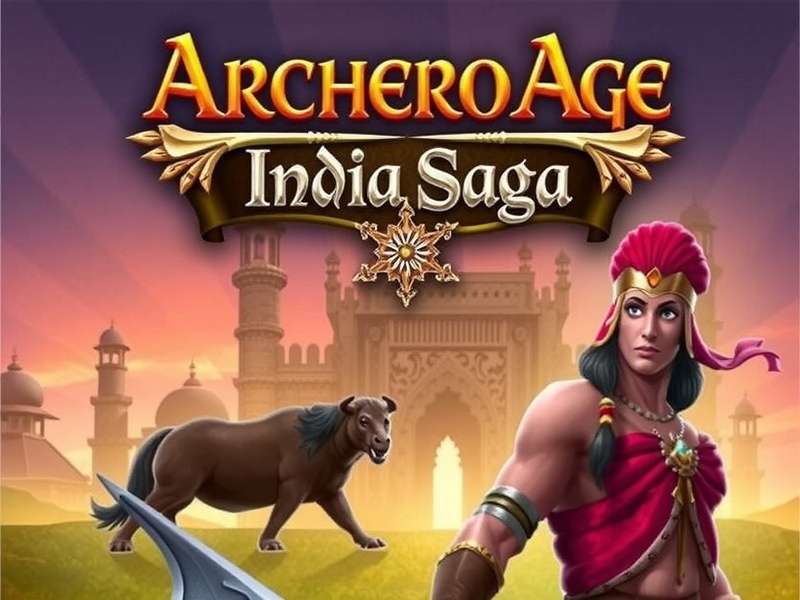 Archero Age India Saga Official Cover Art Archero Age India Saga Game Cover